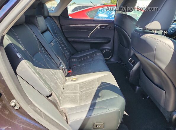 2T2JZMAA9LC168542 2020 LEXUS RX Blue უკანა სალონის ხედი