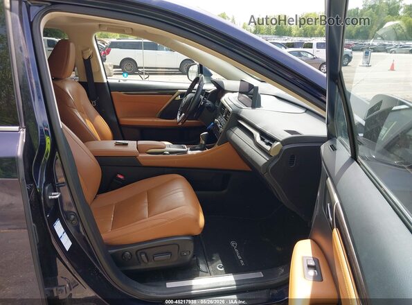 2T2JZMDA5MC292577 2021 LEXUS RX 350 Navy Widok wnętrza z przodu