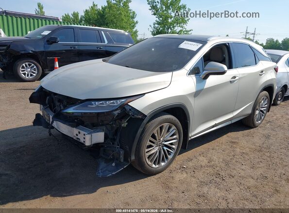 2T2JZMDA8LC224613 2020 LEXUS RX 350 Silver Front left