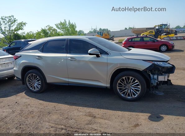 2T2JZMDA8LC224613 2020 LEXUS RX 350 Silver Rear interior view
