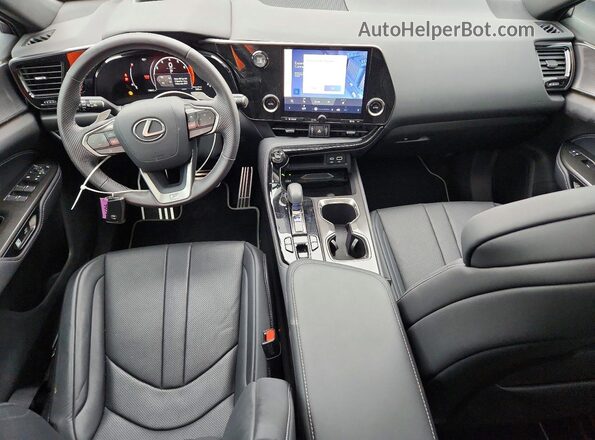 2T2KGCEZ1RC054970 2024 LEXUS NX Серебряный Вид панели приборов