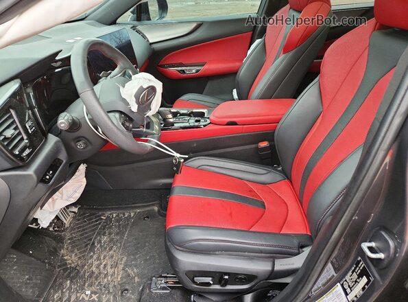 2T2KGCEZ6RC054463 2024 LEXUS NX Gray Widok wnętrza z przodu