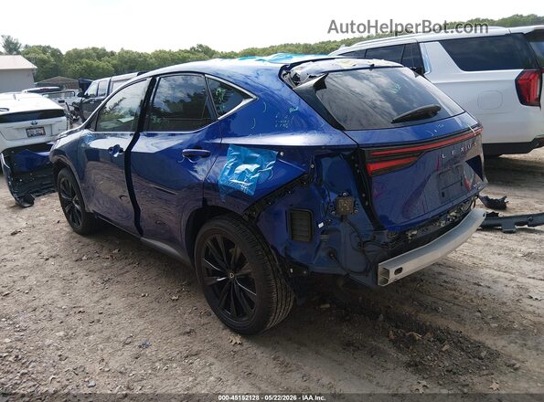 2T2KGCEZ8RC053069 2024 LEXUS NX 350 Синий Задняя левая четверть