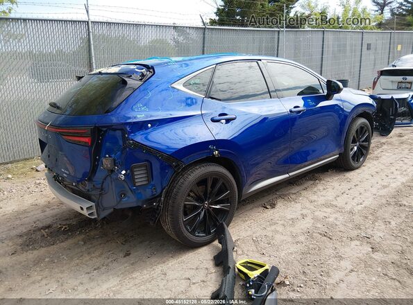 2T2KGCEZ8RC053069 2024 LEXUS NX 350 Синий Задняя правая четверть
