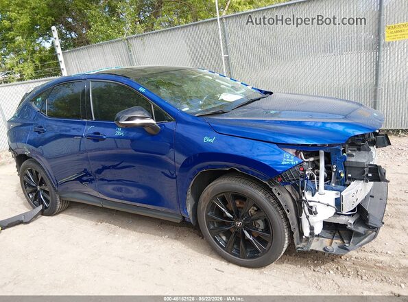 2T2KGCEZ8RC053069 2024 LEXUS NX 350 Синий Панорамный вид салона 360°