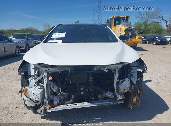 2T2KGCEZ9SC061851 2025 LEXUS NX 350 White Սարքավորումների վահանակի տեսք