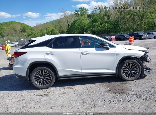 2T2SZMDA0LC228952 2020 LEXUS RX 350 White Widok wnętrza z tyłu