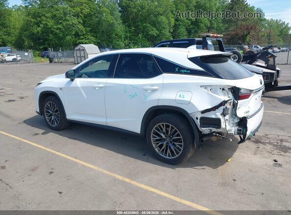 2T2SZMDA2LC224062 2020 LEXUS RX 350 White Rear left