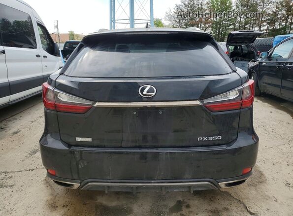 2T2SZMDA3MC271182 2021 LEXUS RX Black Հետևի տեսք