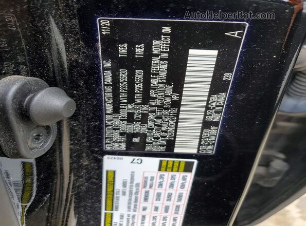 2T2SZMDA3MC271182 2021 LEXUS RX Black Շարժիչի բաժամունքի տեսք