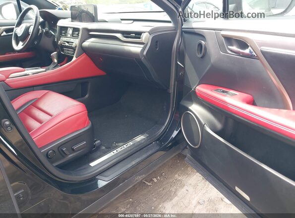 2T2SZMDA3MC287253 2021 LEXUS RX 350 Black Widok wnętrza z przodu