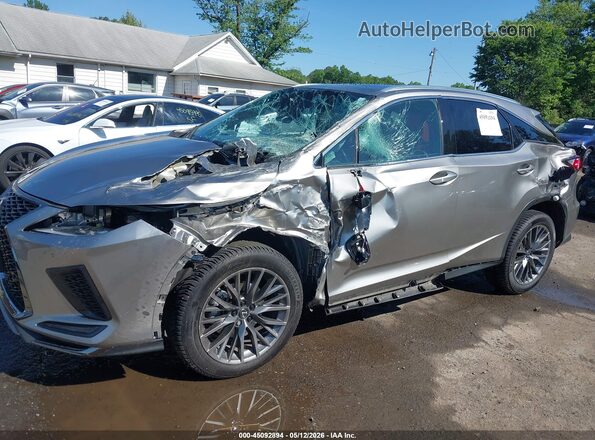 2T2SZMDA5MC258451 2021 LEXUS RX 350 Gray Widok z przodu