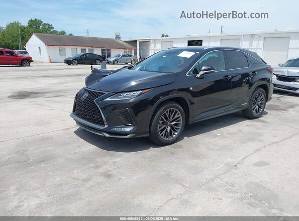 2T2YGMDA1MC063219 2021 LEXUS RX 450H Black 