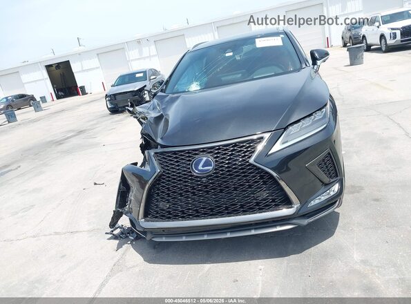 2T2YGMDA1MC063219 2021 LEXUS RX 450H Black 