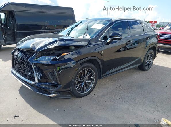 2T2YZMDA1MC263205 2021 LEXUS RX 350 Black Передня ліва чверть
