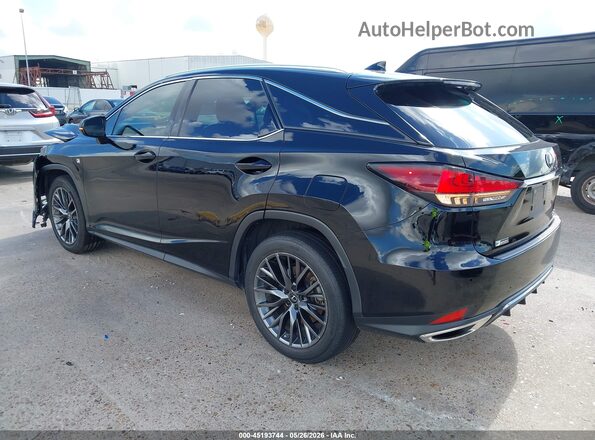 2T2YZMDA1MC263205 2021 LEXUS RX 350 Black Задня ліва чверть