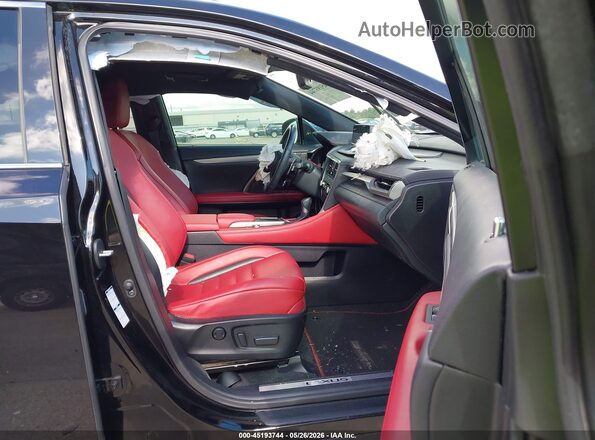 2T2YZMDA1MC263205 2021 LEXUS RX 350 Black Вид салону спереду
