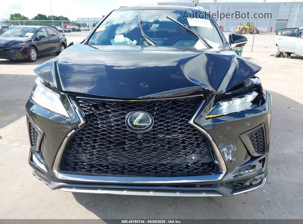 2T2YZMDA1MC263205 2021 LEXUS RX 350 Black Вид спереду