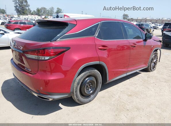 2T2YZMDA2LC229059 2020 LEXUS RX 350 Red Հետևի աջ