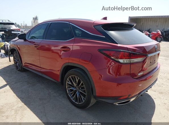 2T2YZMDA2LC229059 2020 LEXUS RX 350 Red Հետևի ձախ