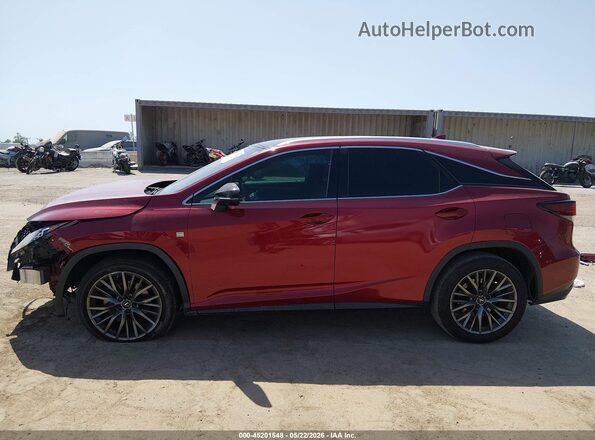 2T2YZMDA2LC229059 2020 LEXUS RX 350 Red 