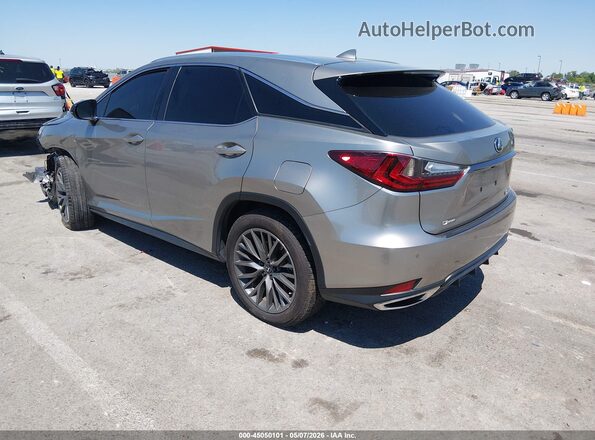 2T2YZMDA2NC320173 2022 LEXUS RX 350 Gray Rear left