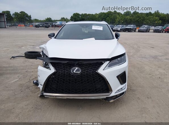 2T2YZMDA2NC340102 2022 LEXUS RX 350 White უკანა სალონის ხედი