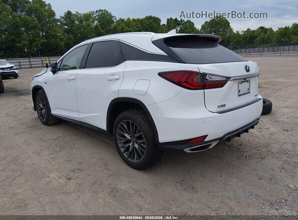 2T2YZMDA2NC340102 2022 LEXUS RX 350 White უკანა მარცხენა