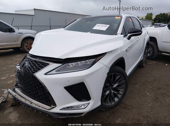 2T2YZMDA3LC224131 2020 LEXUS RX 350 Белый Передняя левая четверть