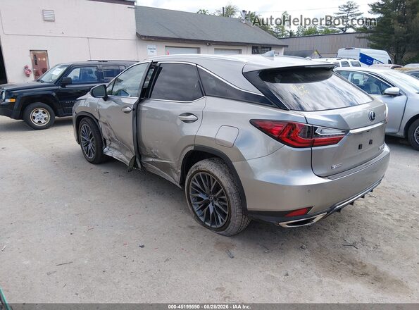 2T2YZMDA4LC248566 2020 LEXUS RX 350 Gray უკანა მარცხენა