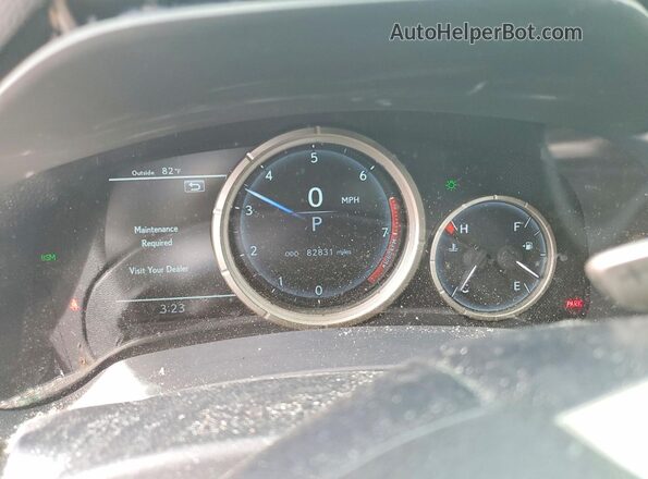 2T2YZMDA4LC257560 2020 LEXUS RX Gray Instrument cluster view