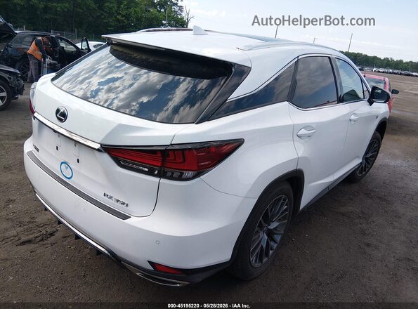 2T2YZMDA5MC276975 2021 LEXUS RX 350 White უკანა მარჯვენა