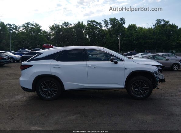 2T2YZMDA5MC276975 2021 LEXUS RX 350 White უკანა სალონის ხედი
