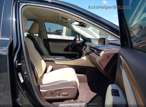 2T2ZZMCA0HC049351 2017 LEXUS RX 350 Black Front interior view