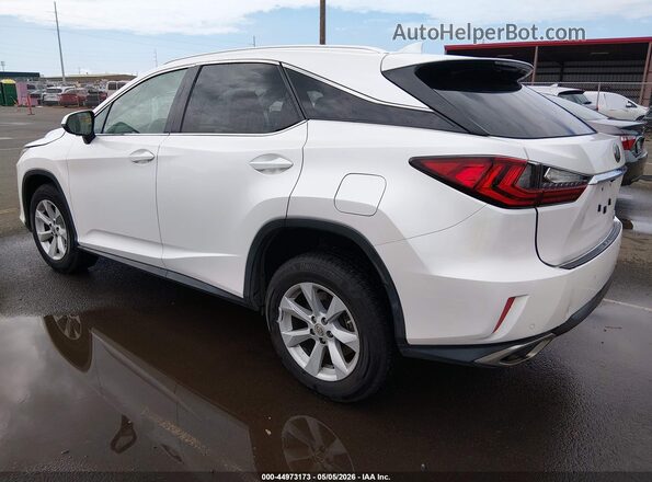 2T2ZZMCA1GC005289 2016 LEXUS RX 350 White Trasero izquierdo