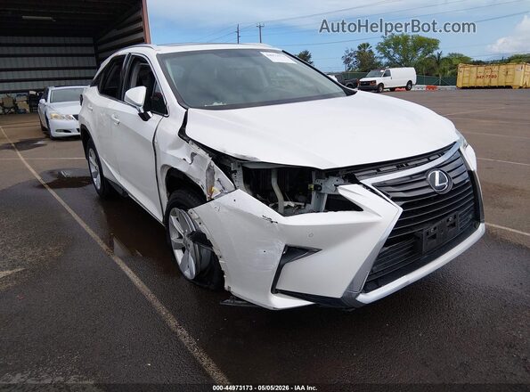 2T2ZZMCA1GC005289 2016 LEXUS RX 350 White Vista frontal