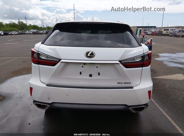 2T2ZZMCA1GC005289 2016 LEXUS RX 350 White 