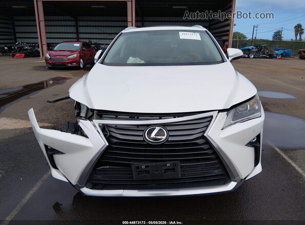 2T2ZZMCA1GC005289 2016 LEXUS RX 350 White Vista del cuadro de instrumentos