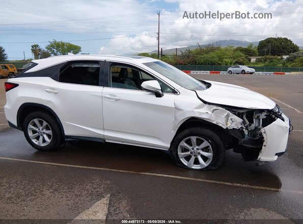 2T2ZZMCA1GC005289 2016 LEXUS RX 350 White Vista interior trasera
