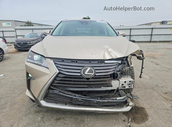 2T2ZZMCA1HC078339 2017 LEXUS RX Cream Widok z przodu