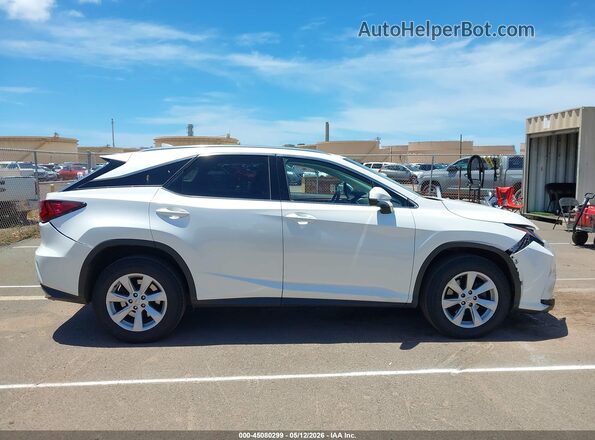 2T2ZZMCA2GC012333 2016 LEXUS RX 350 White Widok wnętrza z tyłu