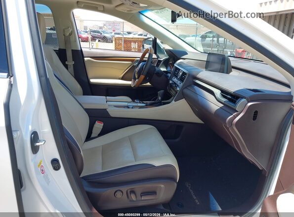 2T2ZZMCA2GC012333 2016 LEXUS RX 350 White Widok wnętrza z przodu