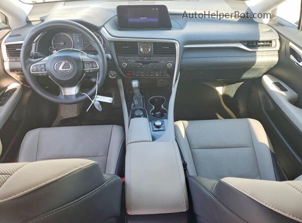 2T2ZZMCA2HC083663 2017 LEXUS RX White Вид панелі приладів