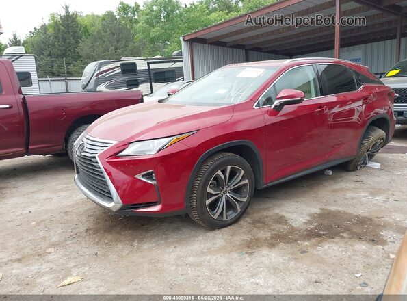 2T2ZZMCA2JC101164 2018 LEXUS RX 350 Red Передня ліва чверть
