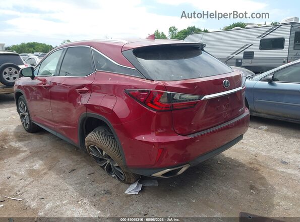 2T2ZZMCA2JC101164 2018 LEXUS RX 350 Red Задня ліва чверть