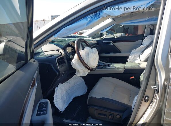2T2ZZMCA2JC108616 2018 LEXUS RX 350 Gray წინა სალონის ხედი