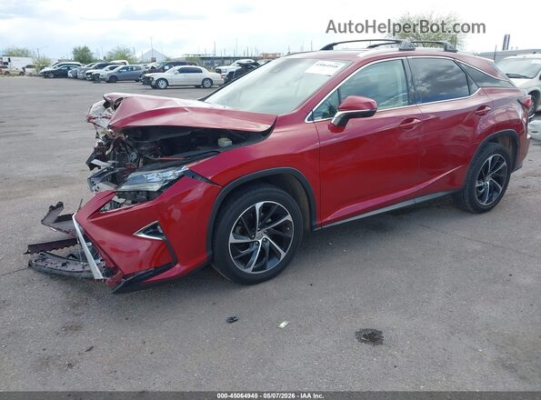2T2ZZMCA3GC022689 2016 LEXUS RX 350 Red 