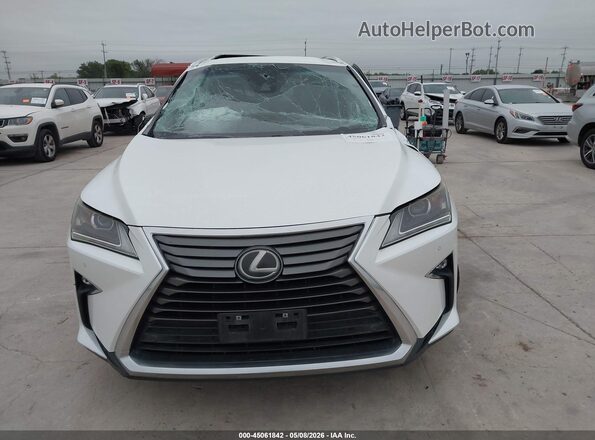 2T2ZZMCA3GC031635 2016 LEXUS RX 350 White Instrument cluster view