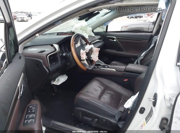 2T2ZZMCA3GC031635 2016 LEXUS RX 350 White Front interior view