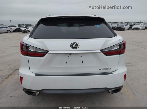 2T2ZZMCA3GC031635 2016 LEXUS RX 350 White 